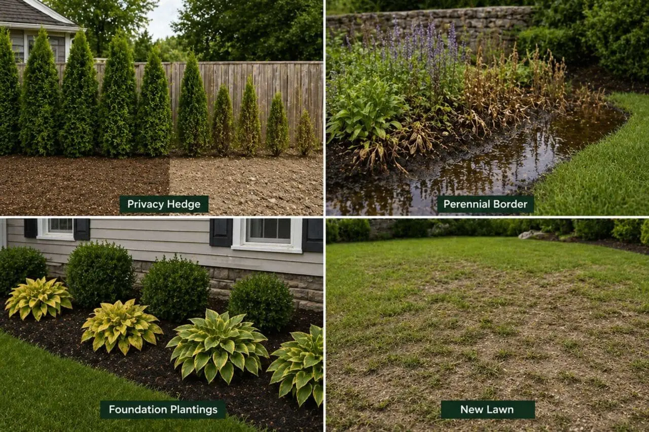 Infographic: Soil conditions shape how every part of a landscape performs, from hedges and perennial borders to foundation plantings and new lawns.
