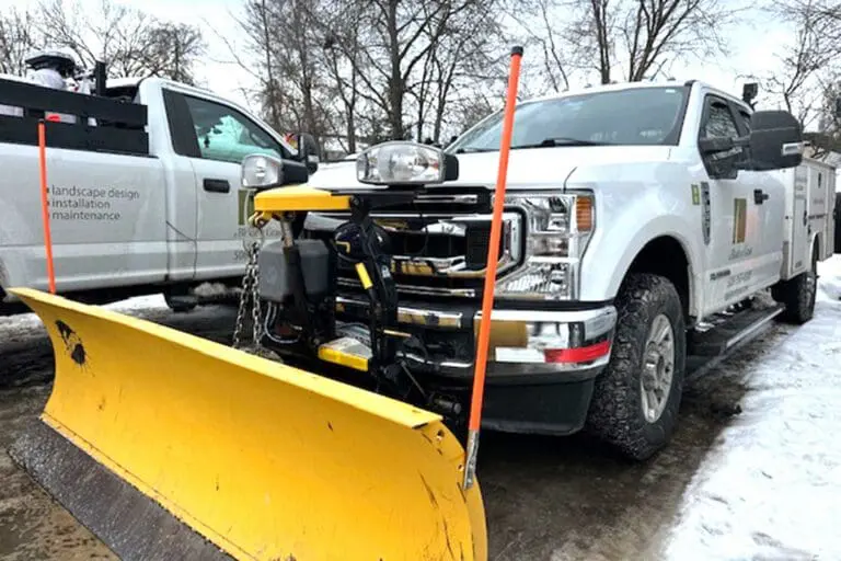 Our Snow & Ice Management team, and their fleet of snow plow trucks, stand ready to maintain clear driveways and dependable winter access for Boston-area homes.