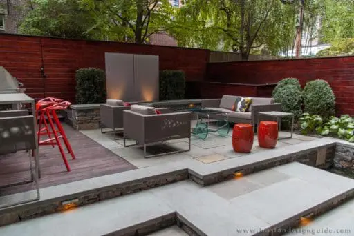 Boston Design Guide, south end Boston back patio